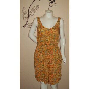 EYESHADOW Pretty Aztec Print Sleeveless Dress Womans Plus Size 1X